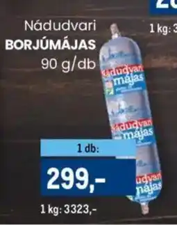 Metro Nádudvari borjúmájas ajánlat