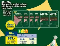 Metro Kométa kemencés szellő, prágai, sült karaj, csülök, sonka, tarja ajánlat
