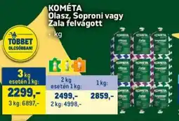 Metro KOMÉTA Olasz, Soproni vagy Zala felvágott ajánlat