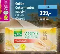 Metro Gullón Cukormentes nápolyi ajánlat