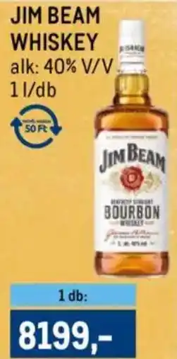 Metro Jim Beam Whiskey ajánlat