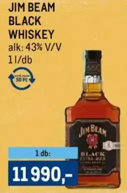 Metro Jim Beam Black Whiskey ajánlat