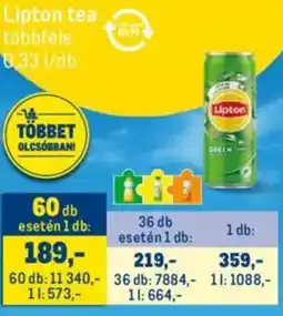 Metro Lipton tea ajánlat