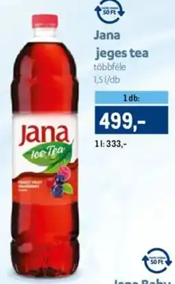 Metro Jana jeges tea ajánlat