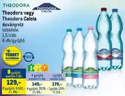 Metro Theodora / Theodora Calcia ásványvíz ajánlat