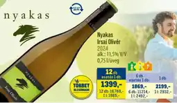 Metro Nyakas Irsai Olivér 2024 ajánlat