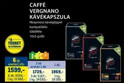 Caffé Vergnano kávékapszula