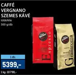 Metro Caffé Vergnano szemes kávé ajánlat