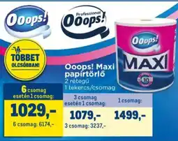 Metro Ooops! Maxi MAX ajánlat