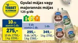 Metro Gyulai májas / majorannás májas ajánlat