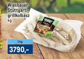 Metro Wiesbauer Stuttgarti grillkolbász ajánlat