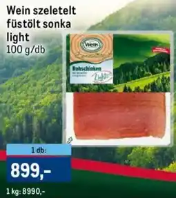 Metro Wein szeletelt füstölt sonka light ajánlat