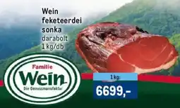 Metro Wein feketeerdei sonka ajánlat