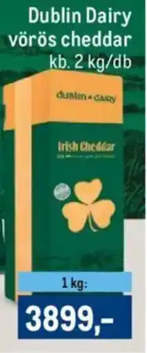 Metro Dublin Dairy vörös cheddar ajánlat