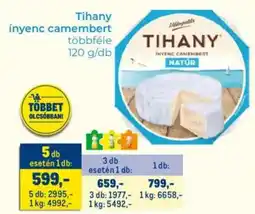 Metro Tihany ínyenc camembert ajánlat