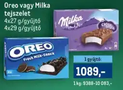 Oreo / Milka tejszelet