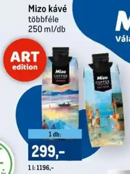 Metro Mizo kávé ajánlat