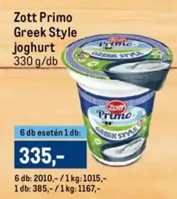 Zott Primo Greek Style joghurt