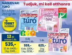 Metro Nádudvari túró ajánlat