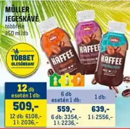 Metro Muller jegeskávé ajánlat