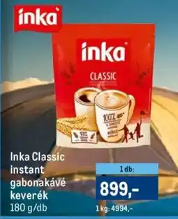 Metro Inka Classic instant gabonakávé keverék ajánlat
