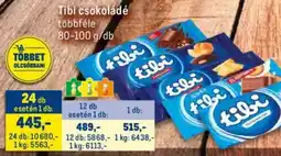 Metro Tibi csokoládé ajánlat