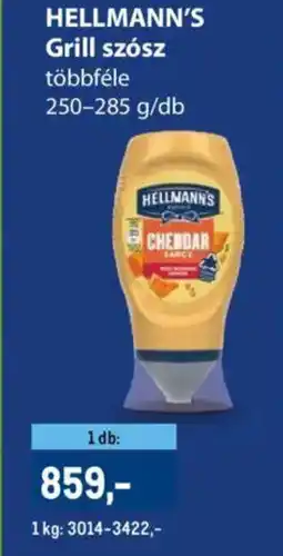 Metro Hellmann's Grill szósz ajánlat