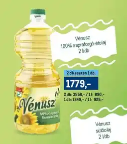 Metro Vénusz 100% napraforgó-étolaj ajánlat