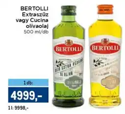 Metro BERTOLLI Extraszűz / Cucina olívaolaj ajánlat