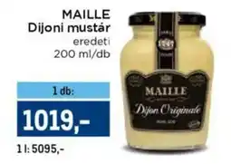 Metro MAILLE Dijoni mustár ajánlat