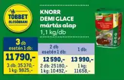 Metro Knorr Demi Glace mártás alap ajánlat