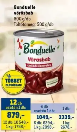 Metro Bonduelle vörösbab ajánlat