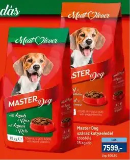 Master Dog száraz kutyaeledel