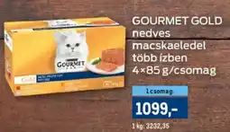 Gourmet Gold nedves macskaeledel több ízben