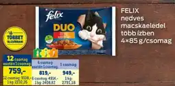 Metro Felix nedves macskaeledel több ízben ajánlat