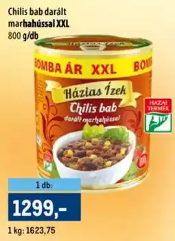 Metro Chilis bab darált marhahússal XXL ajánlat