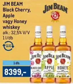 Metro Jim Beam Black Cherry, Apple, Honey whiskey ajánlat