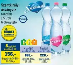 Metro Szentkirályi ásványvíz ajánlat