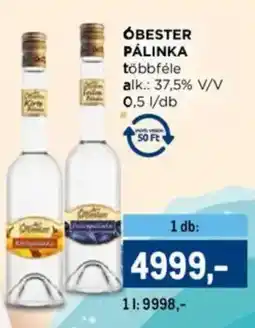 Metro Óbester pálinka ajánlat
