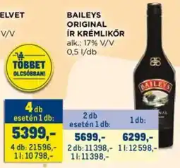 Metro Baileys Original ír krémlikőr ajánlat