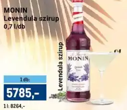 Metro Monin Levendula szirup ajánlat