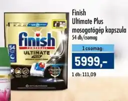 Metro Finish Ultimate Plus mosogatógép kapszula ajánlat