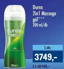 Metro Durex 2in1 Massage gél ajánlat