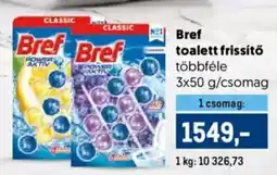 Metro Bref toalett frissítő ajánlat