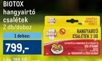 Metro BIOTOX hangyairtó csalétek ajánlat