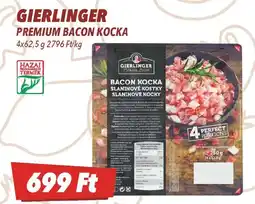 CBA Gierlinger Premium bacon kocka ajánlat