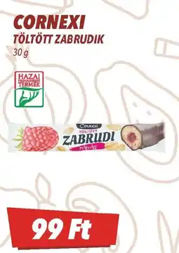 CBA Cornexi Töltött zabrudik ajánlat