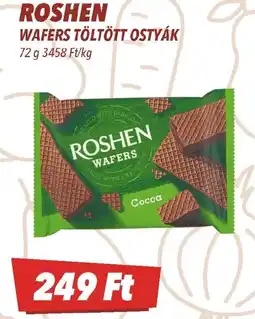 Roshen Wafers töltött ostyák