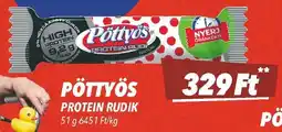 CBA Pöttyös Protein rudik ajánlat