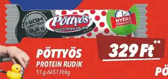 CBA Pöttyös Protein rudik ajánlat